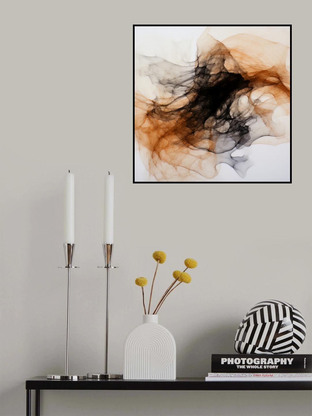 Dreamy Ink Poster och Canvastavla