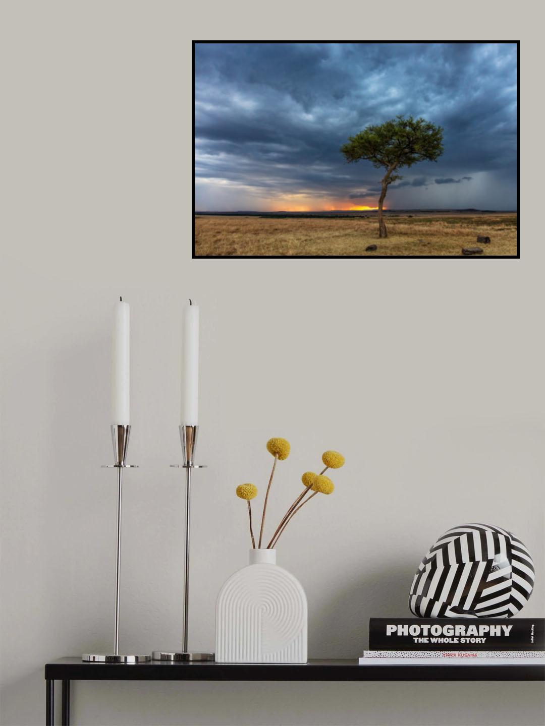 Light at the End of the Storm Poster och Canvastavla