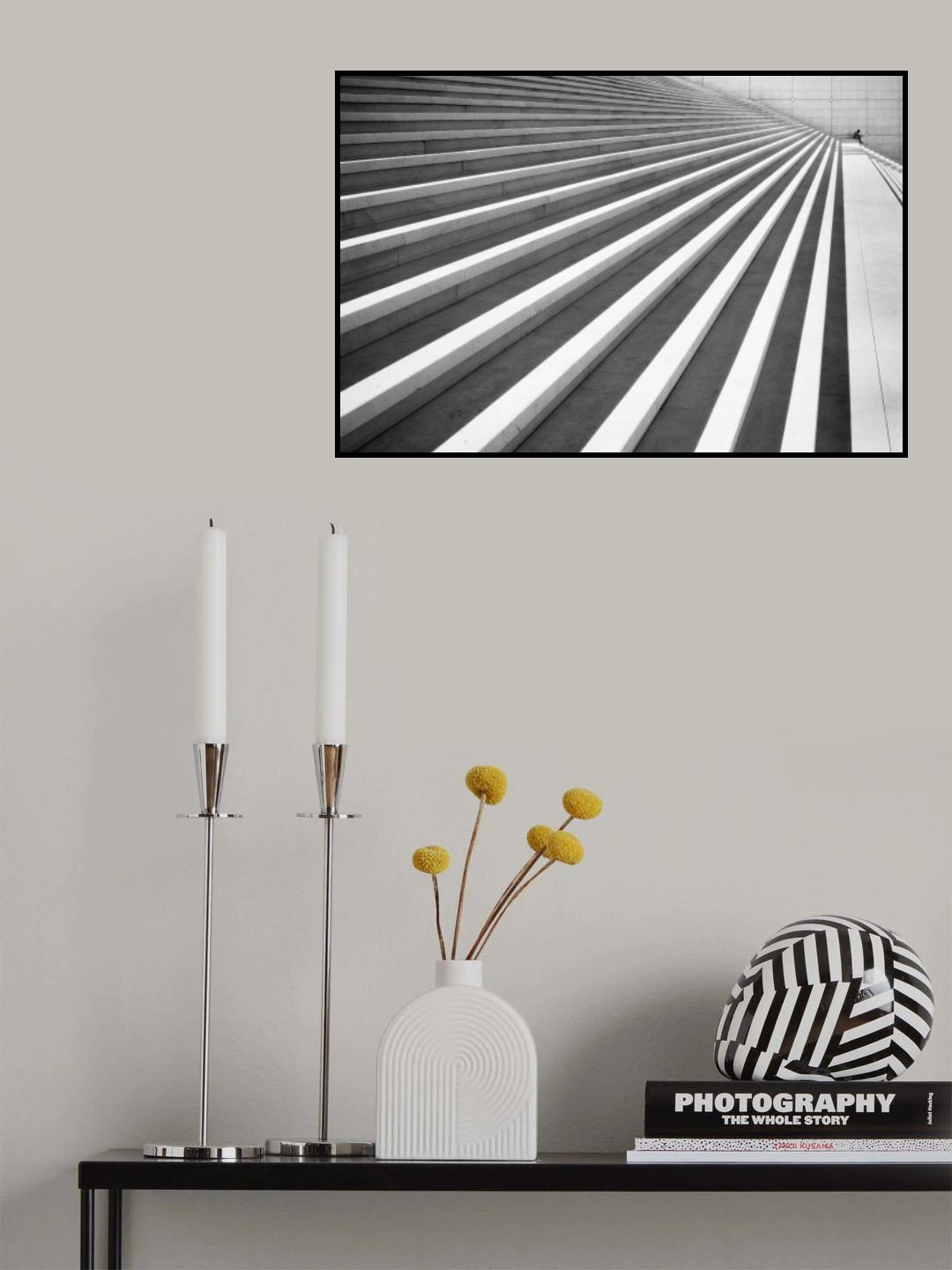 Stairs Poster och Canvastavla