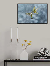 Snow Battle Poster och Canvastavla