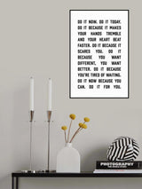 Do It Now Poster och Canvastavla