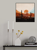 Western Cactus 01 Poster och Canvastavla