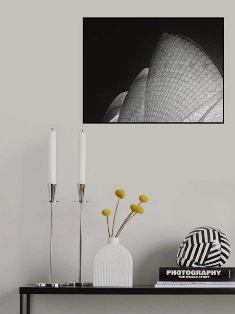 Rafters and Curves Poster och Canvastavla