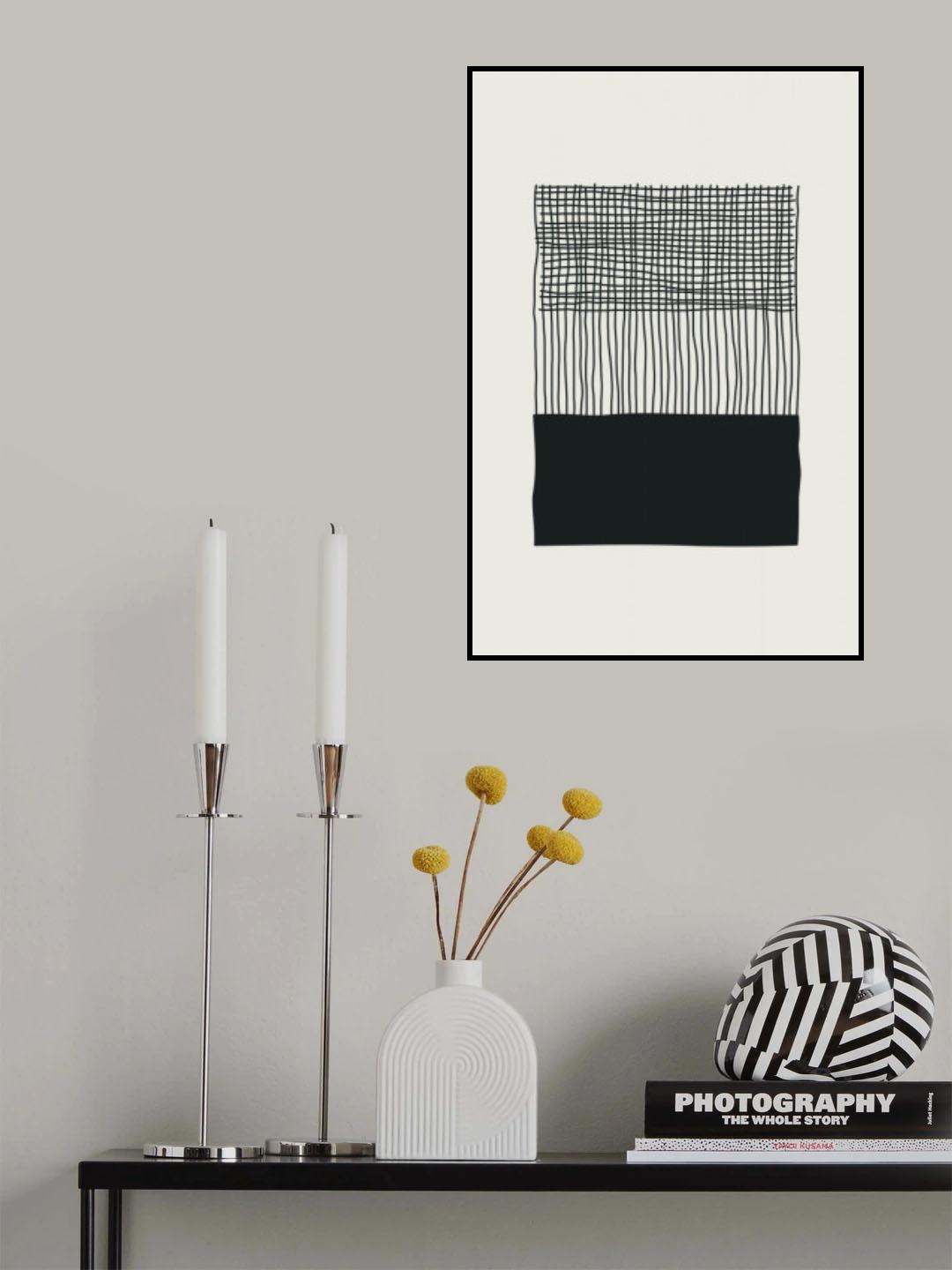 Dark Minimalism Series #3 Poster och Canvastavla