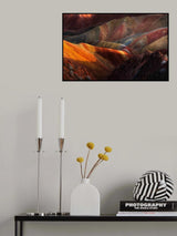 Danxia Landforms Poster och Canvastavla