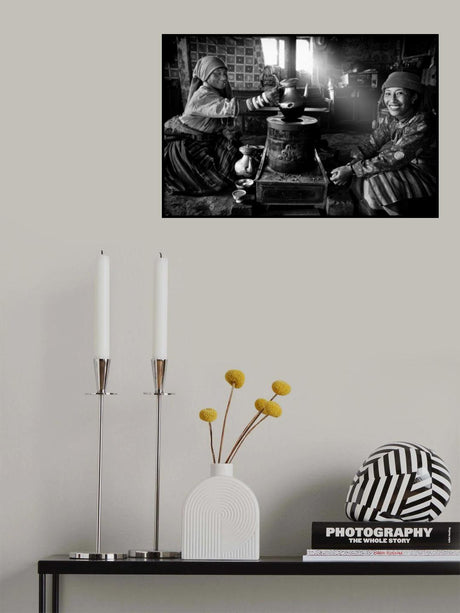 Tea Time Poster och Canvastavla
