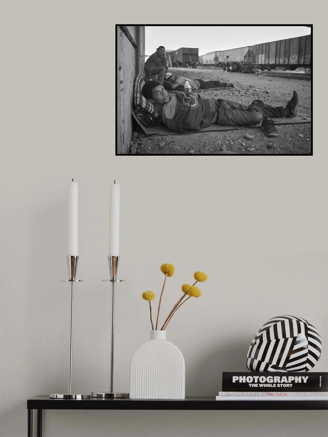 The eyes of fatigue Poster och Canvastavla