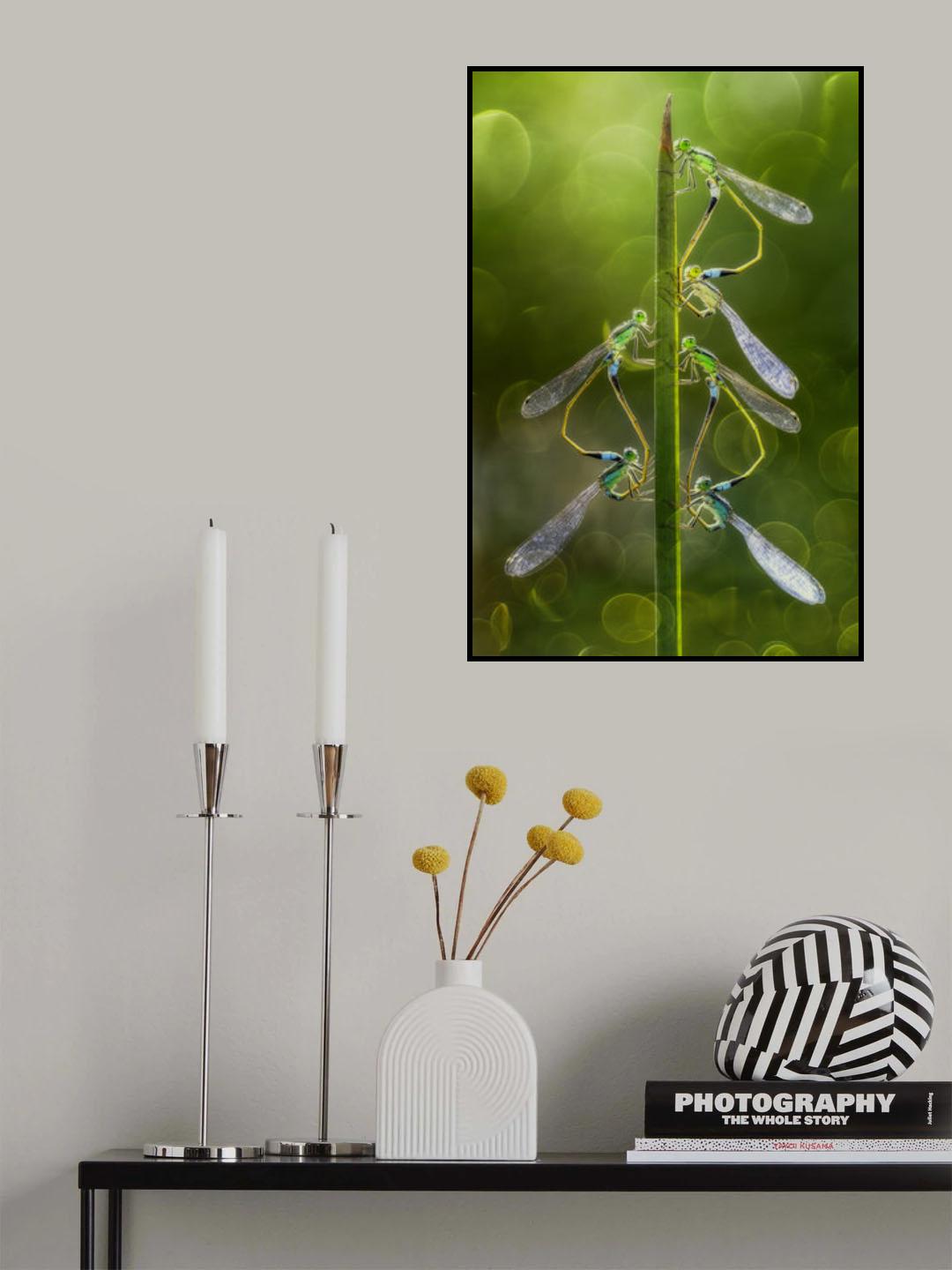 Three Love Poster och Canvastavla