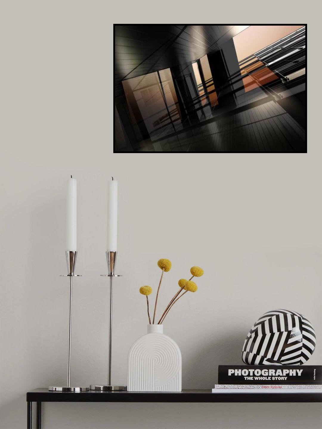 sunset on the balconies Poster och Canvastavla