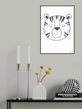 Tiger Poster och Canvastavla
