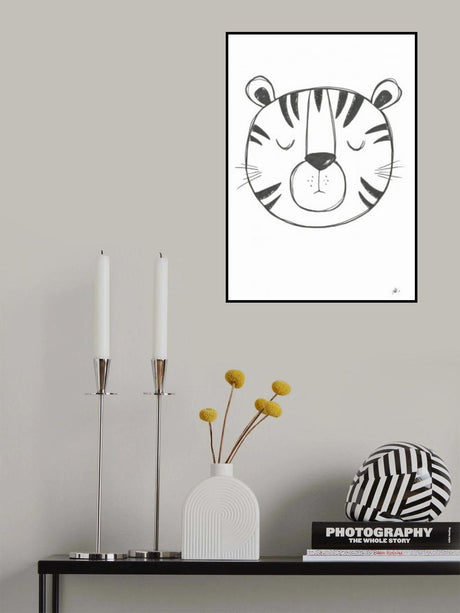 Tiger Poster och Canvastavla