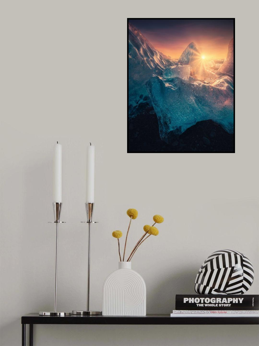 Ice &amp; Fire Poster och Canvastavla