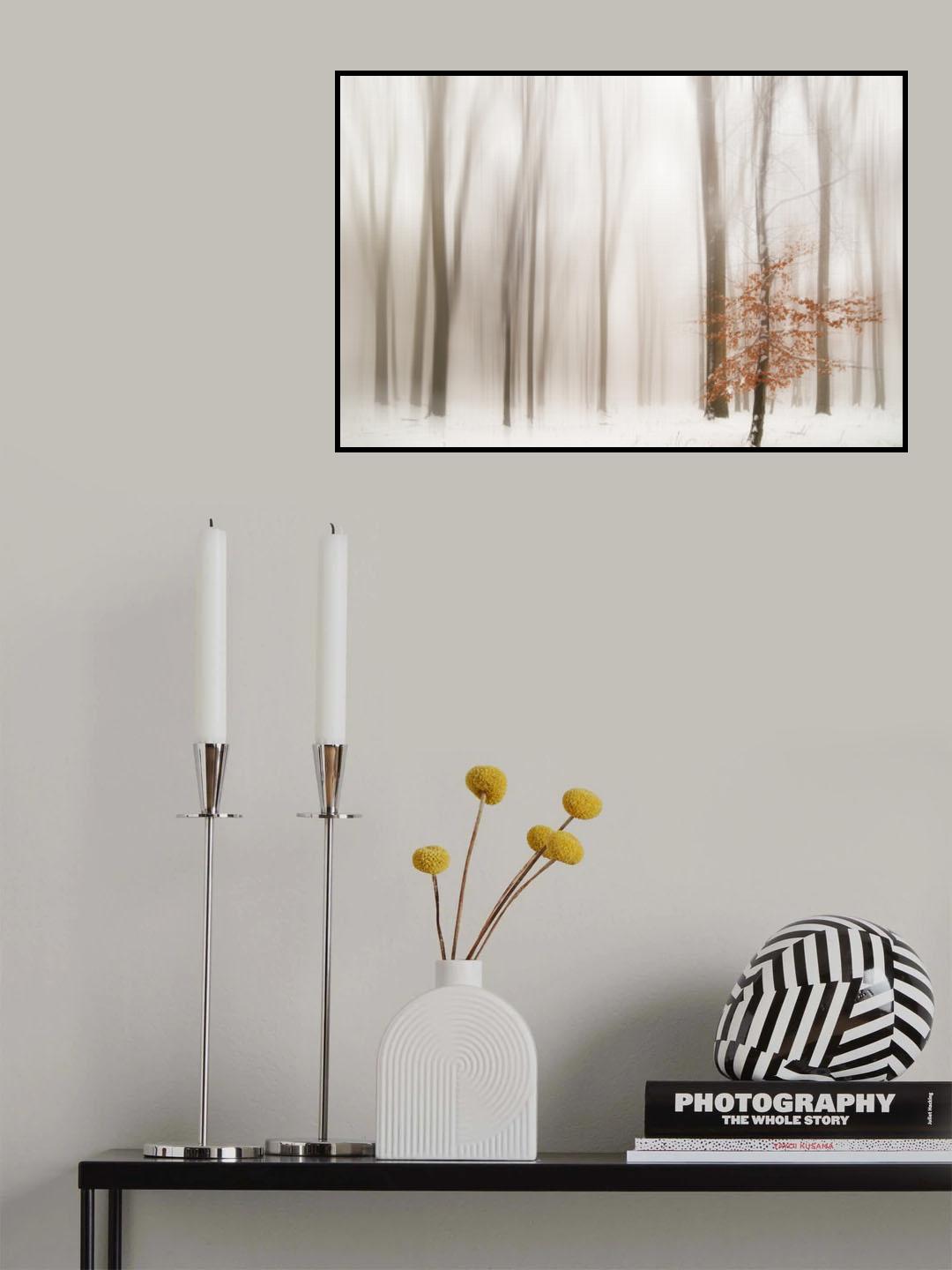 WINTER Poster och Canvastavla