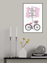 Bike Travels Poster och Canvastavla