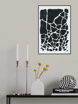 Black Abstract Collection #3 Poster och Canvastavla