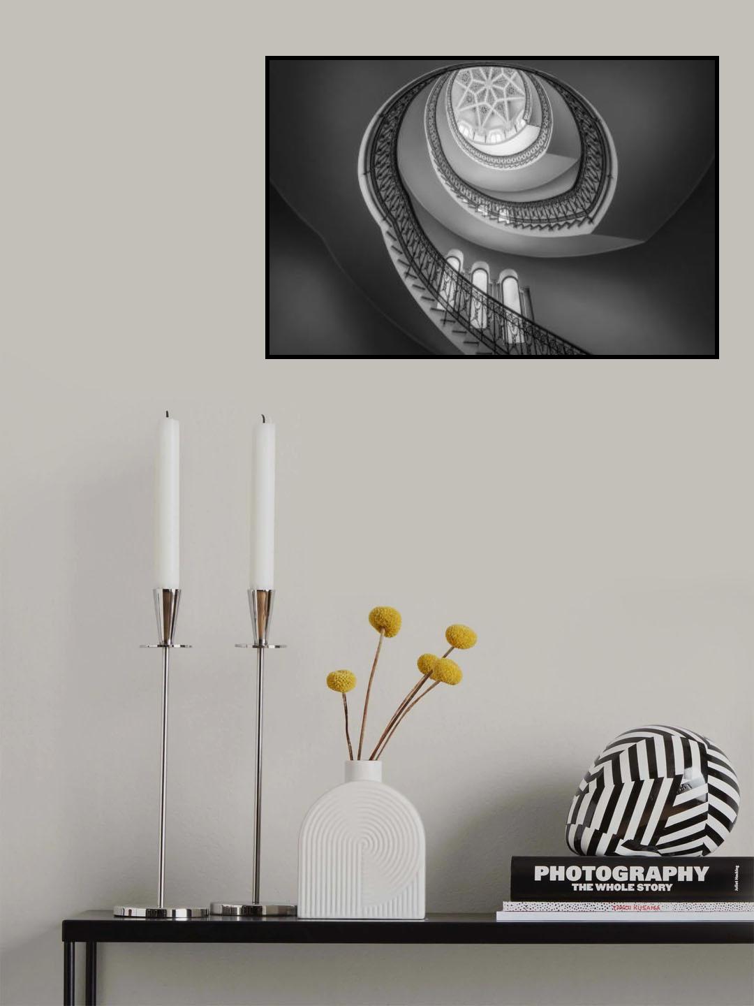 Sinuous path Poster och Canvastavla