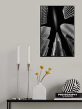 Downtown Skyscrapers Poster och Canvastavla