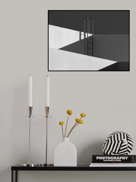 Rooftop Shadows Poster och Canvastavla