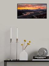 Iceland's Sunrise Poster och Canvastavla