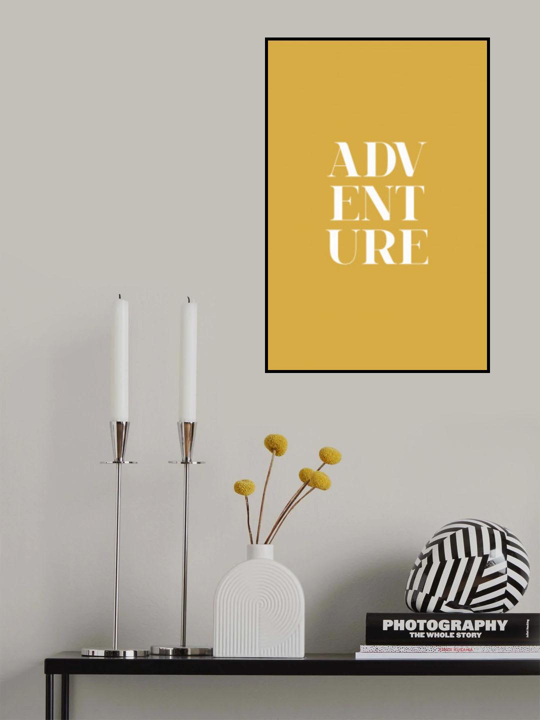 Adventure Mustardf Oju 2x3 Poster och Canvastavla