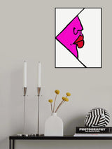 Pinker Poster och Canvastavla