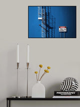 Fall Hazard Poster och Canvastavla