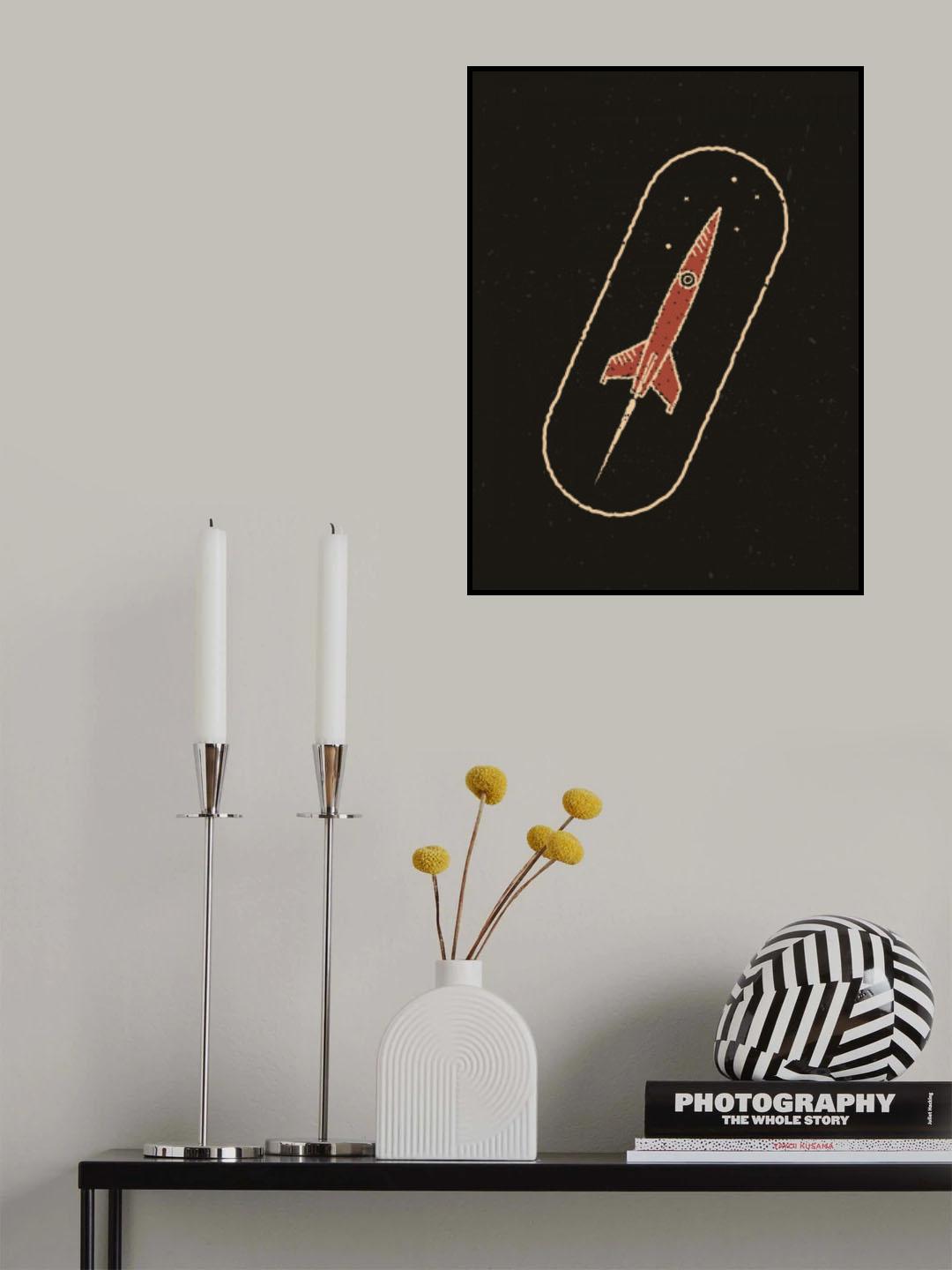 Red Rocket Poster och Canvastavla