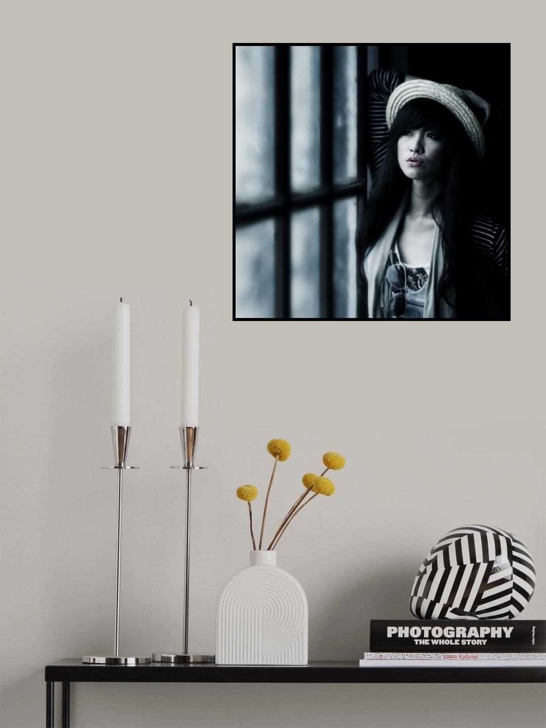 Love me blue Poster och Canvastavla