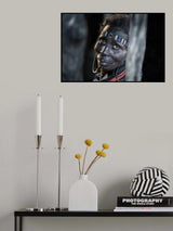 Jiye tribeswoman Poster och Canvastavla