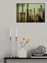 Electric Pylons Poster och Canvastavla