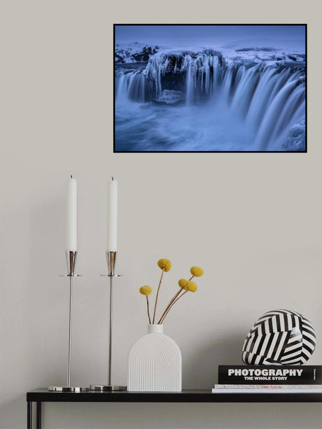 Ice and Flow II Poster och Canvastavla