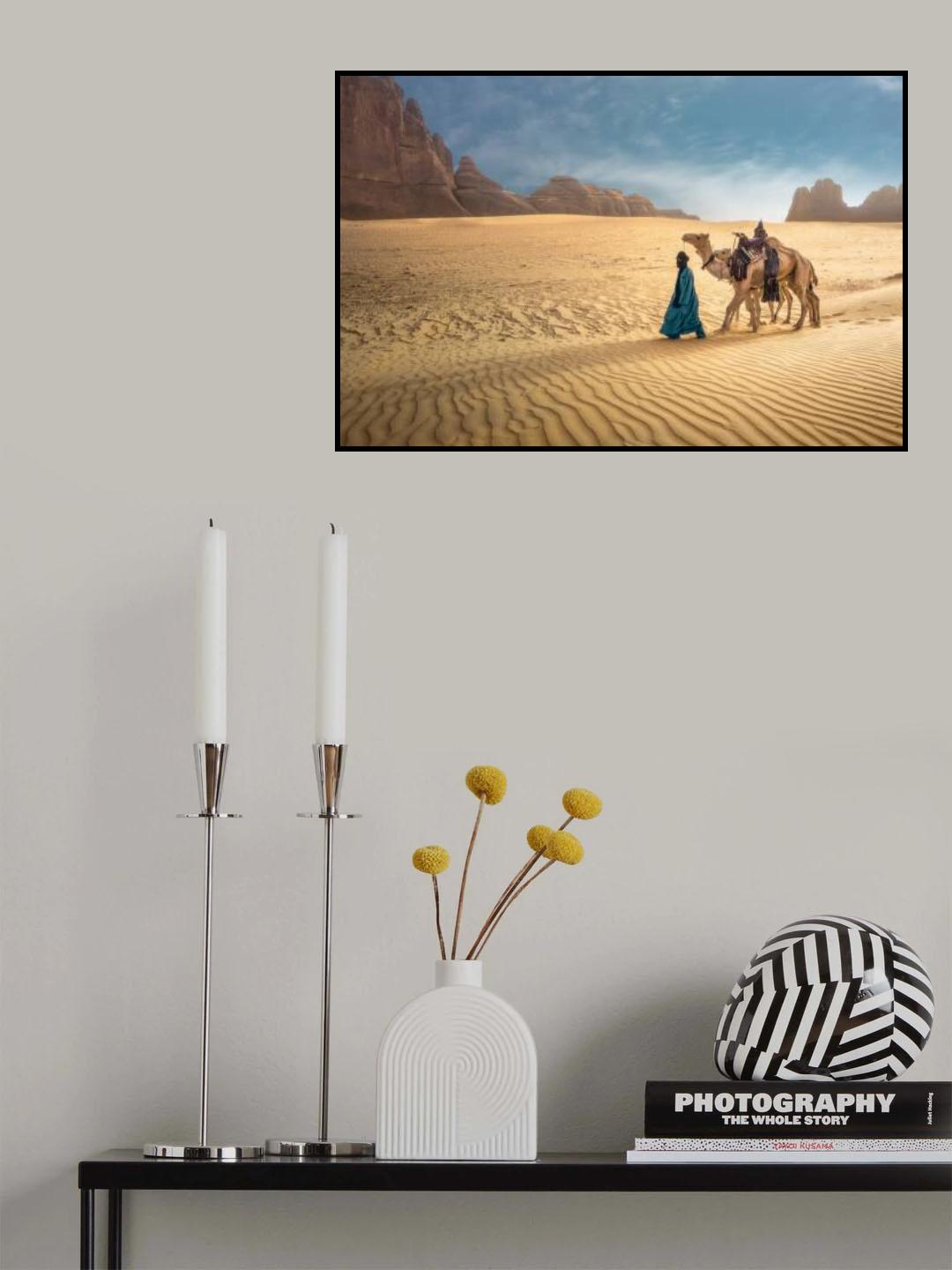 the bleu man Poster och Canvastavla