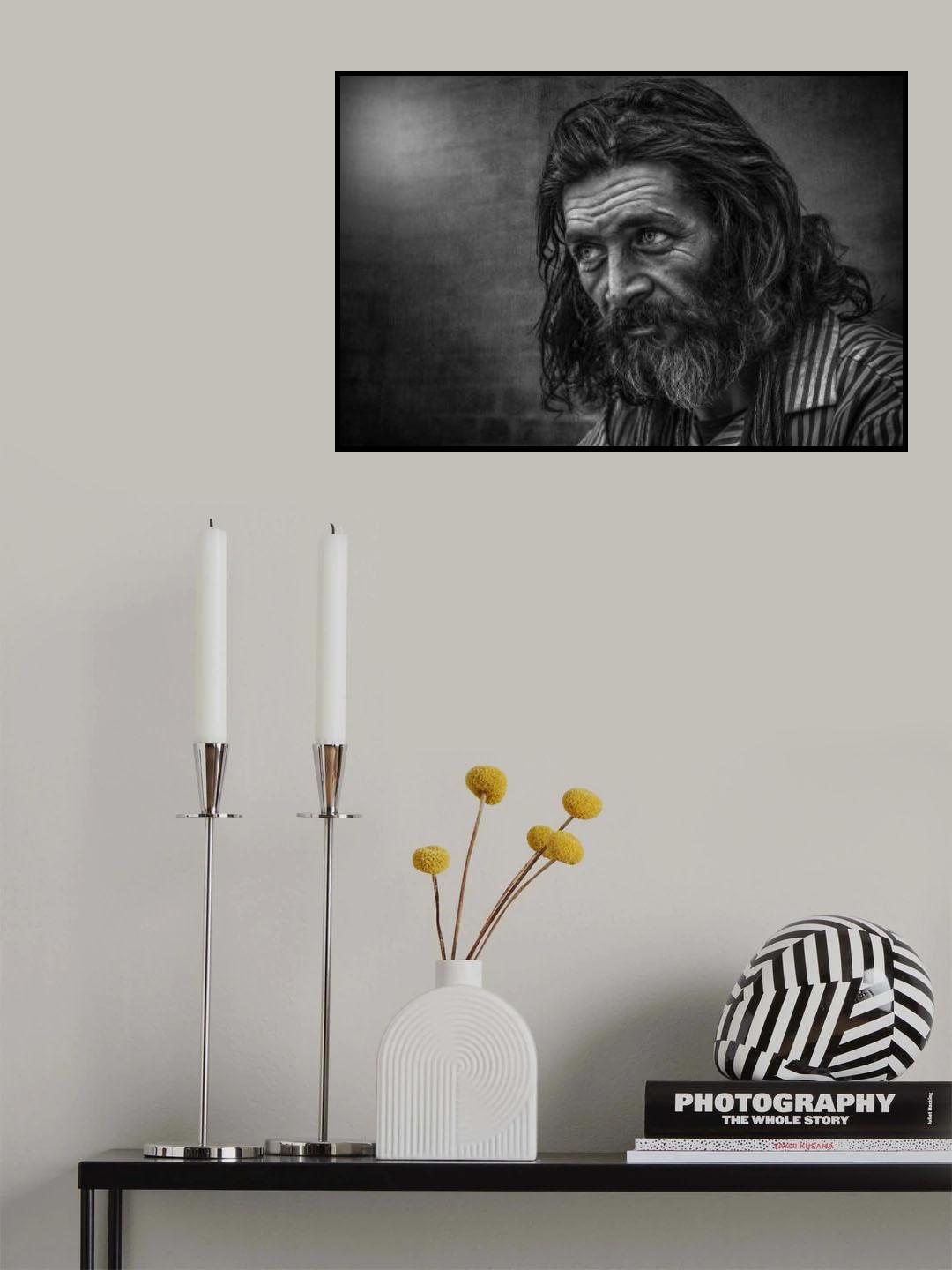 Facing The Light Poster och Canvastavla