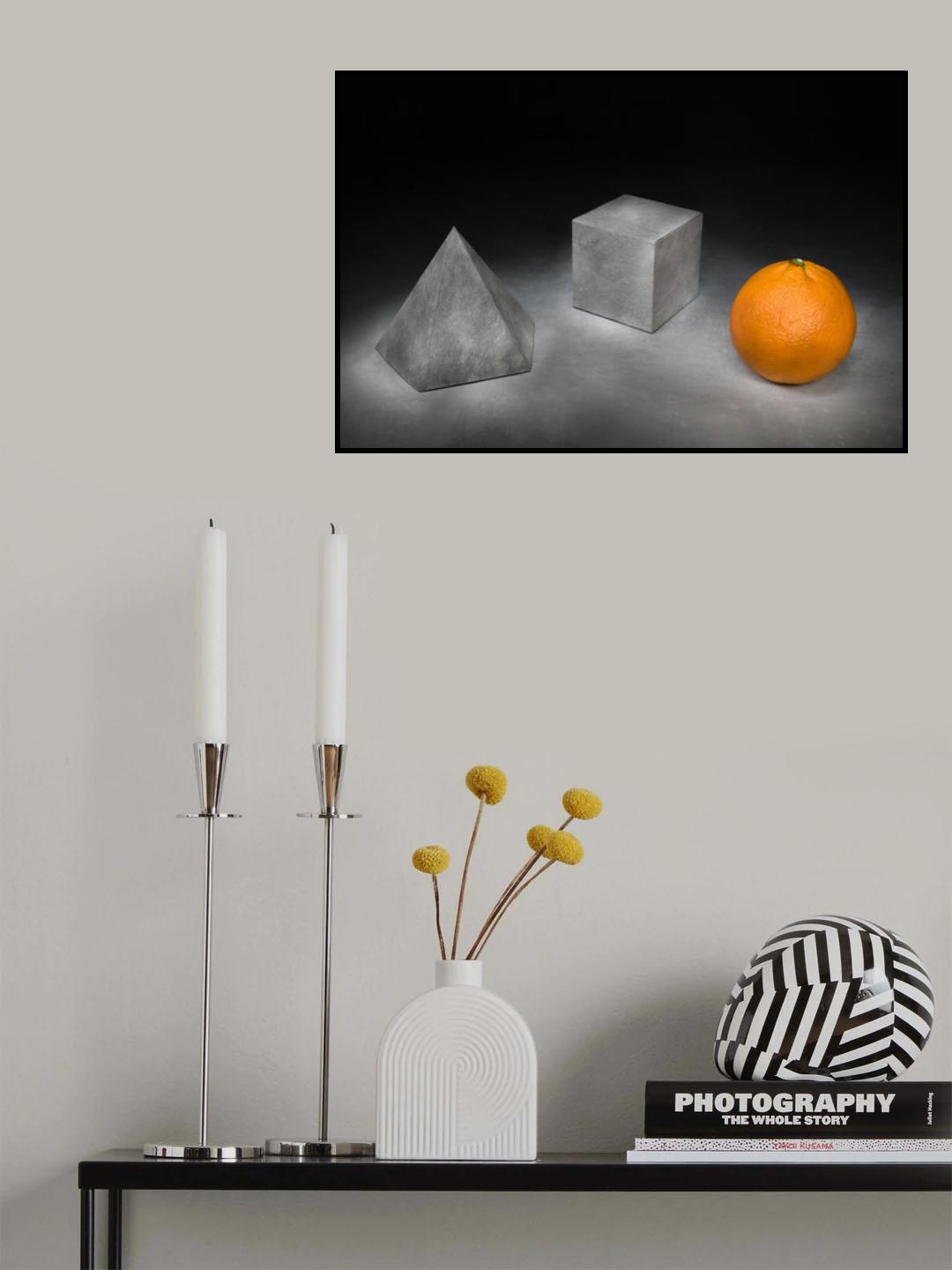 Platonic solids Poster och Canvastavla