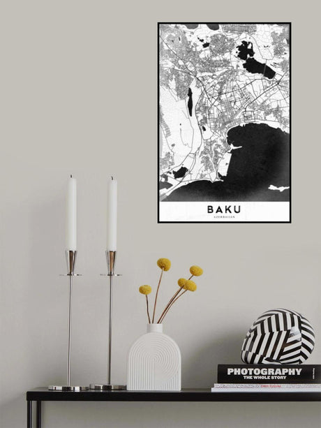 Baku Poster och Canvastavla
