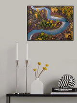 Autumn creek Poster och Canvastavla