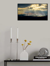 Morning Windmill Poster och Canvastavla