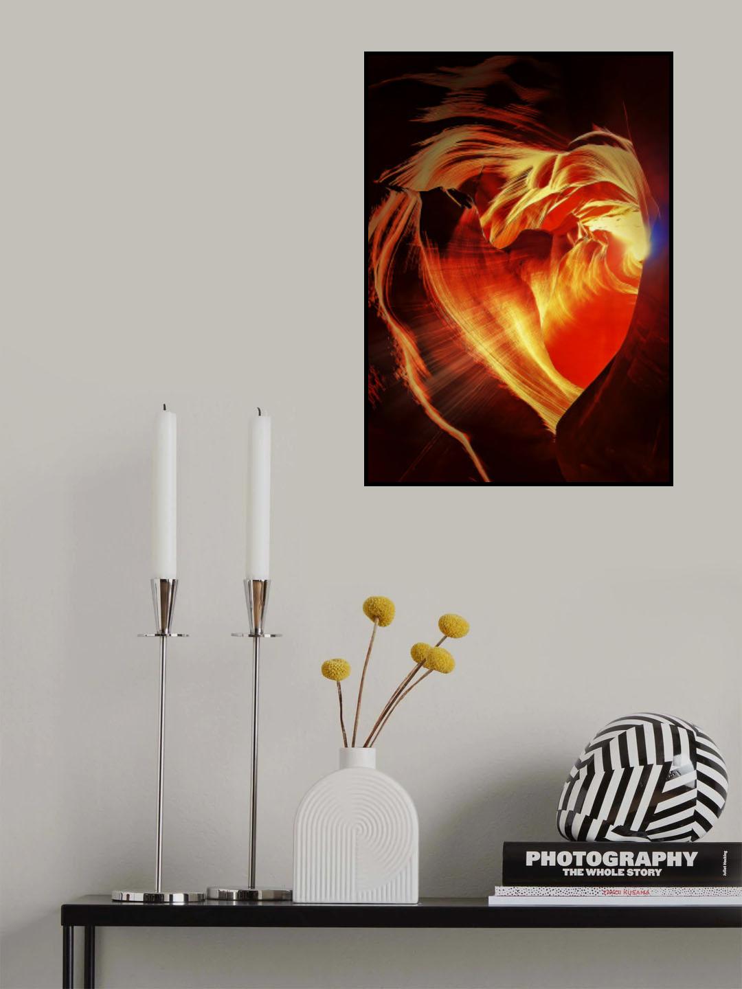 Sunlight in the heart Poster och Canvastavla