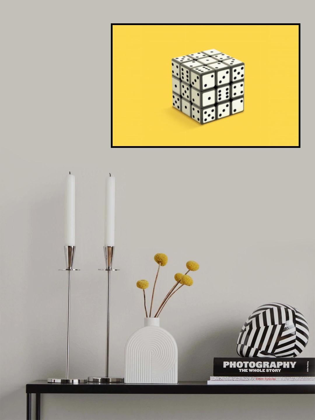 Not Rubik's cube Poster och Canvastavla