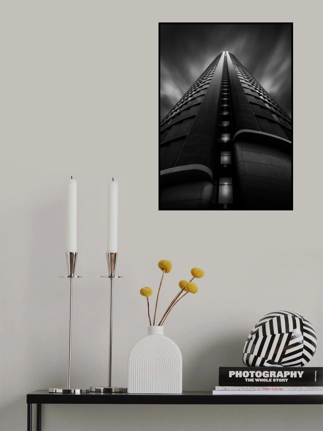 The dark Skyscraper Poster och Canvastavla