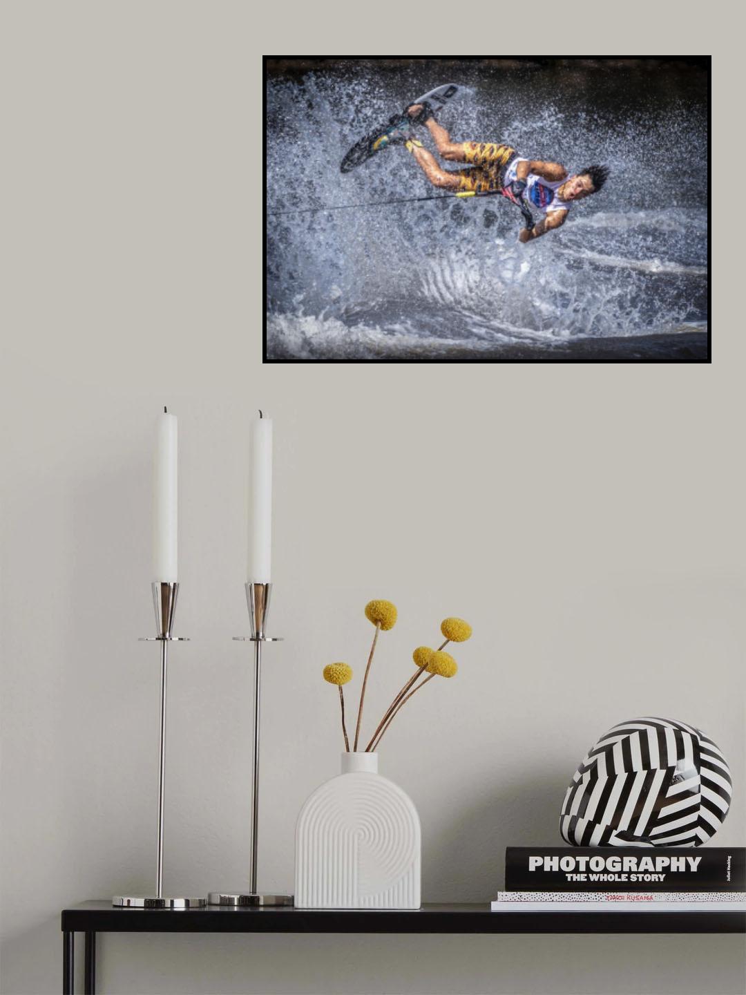 Wakeboarding Poster och Canvastavla