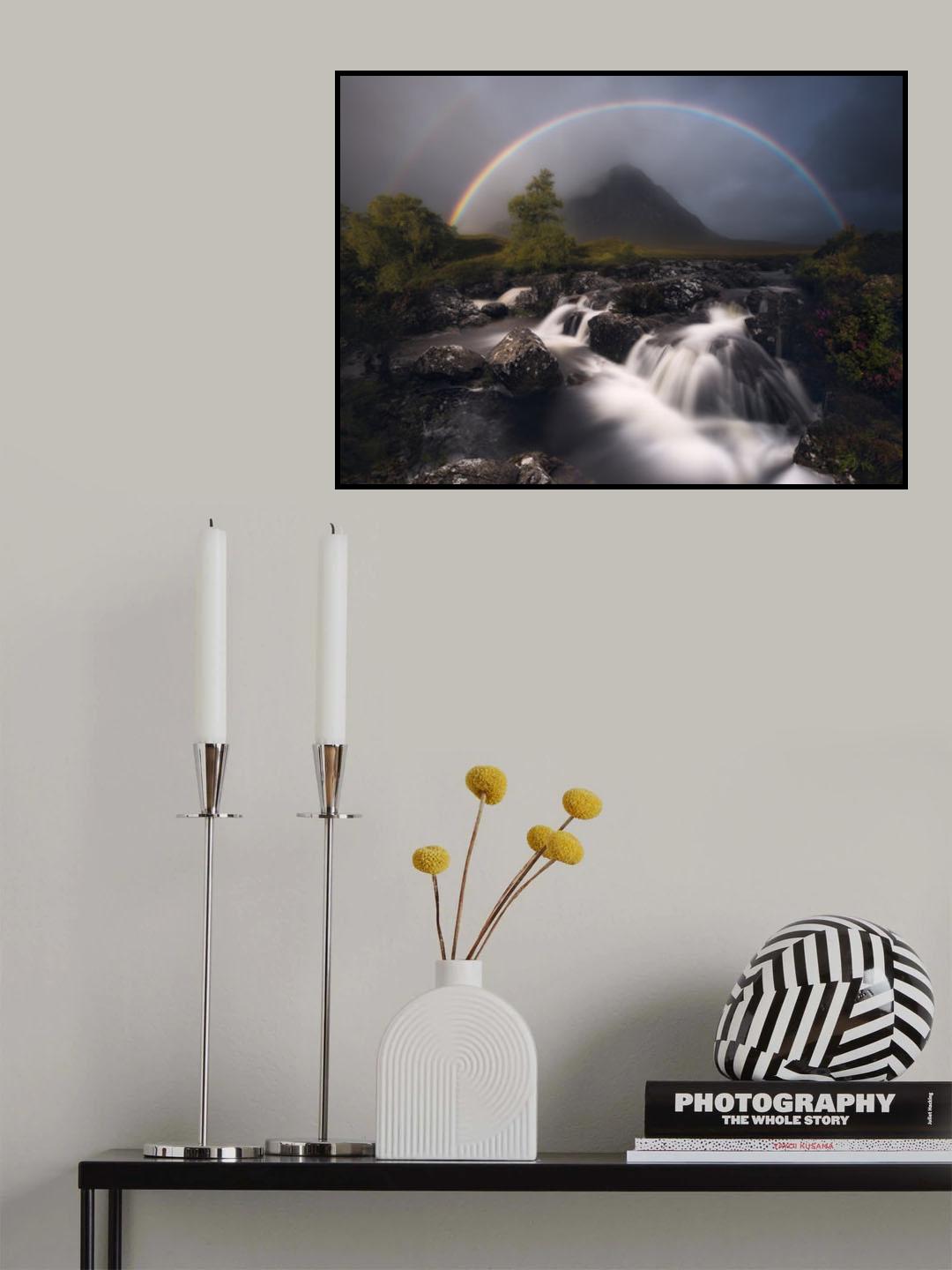 Etive Rainbow Poster och Canvastavla