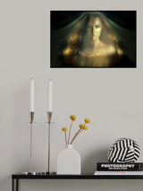 Golden woman Poster och Canvastavla