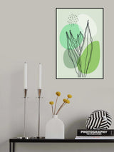 Color Abstract Plants #2 Poster och Canvastavla