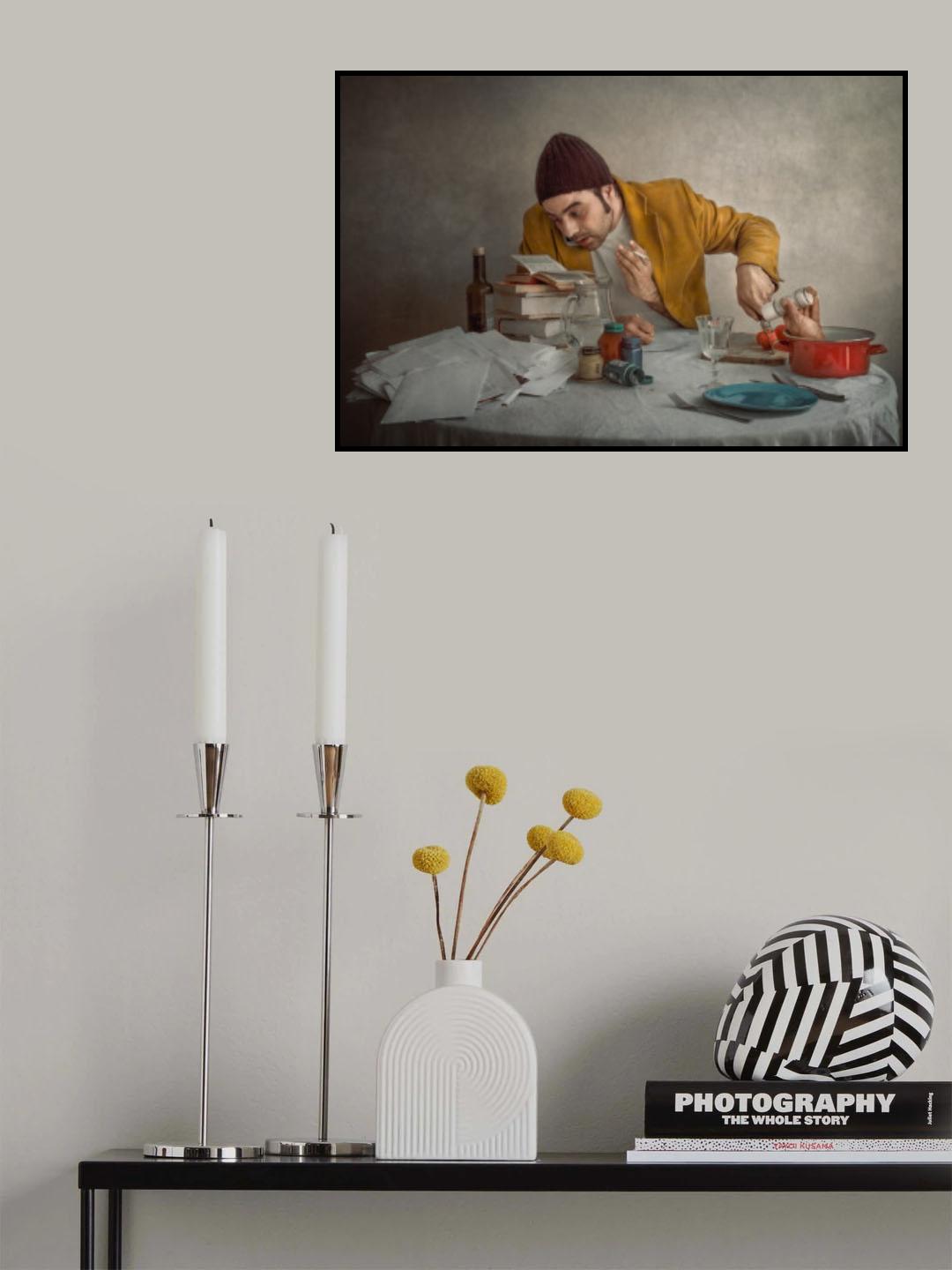 Chaos Poster och Canvastavla