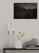Badlands, Bardenas Reales Poster och Canvastavla
