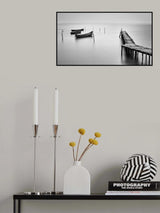 Old fishermen's harbor Poster och Canvastavla