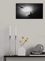 Deep Underwater Poster och Canvastavla