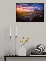 Enisala Medieval Fortress Poster och Canvastavla