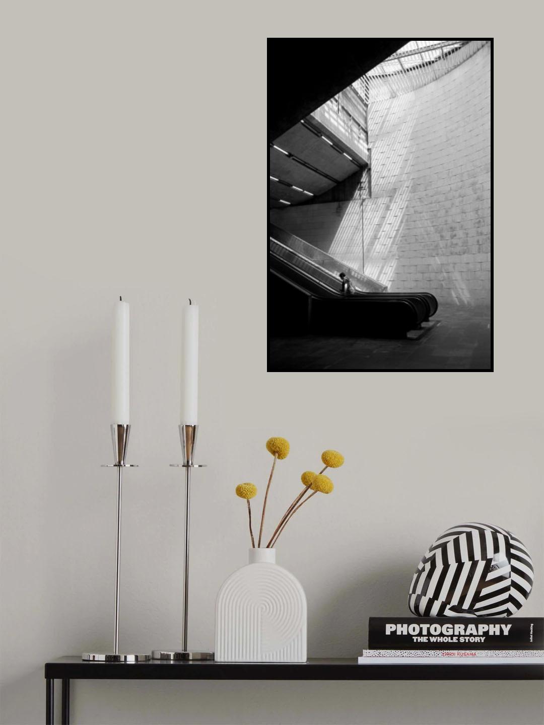 Bath of Light Poster och Canvastavla